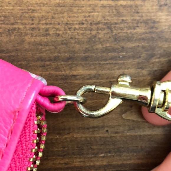 Pink polka dotted wallet - Picture 3 of 3